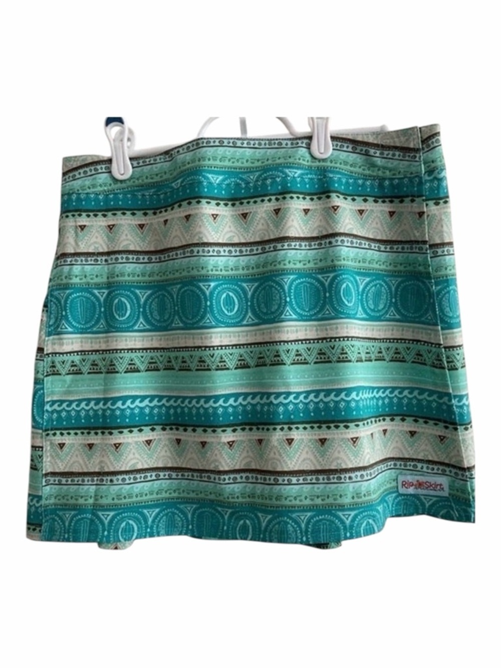 Ripskirt hawaii size small, beautiful turquoise colors.   blue